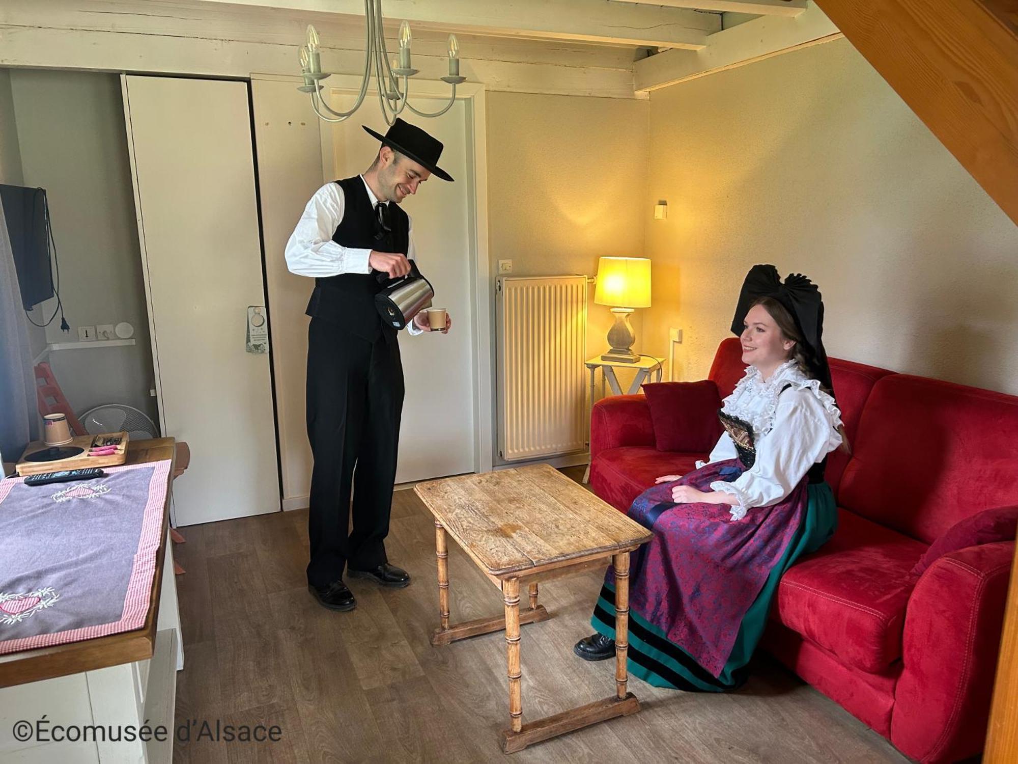 Les Loges De L'Ecomusee D'Alsace Юнгерсайм Экстерьер фото